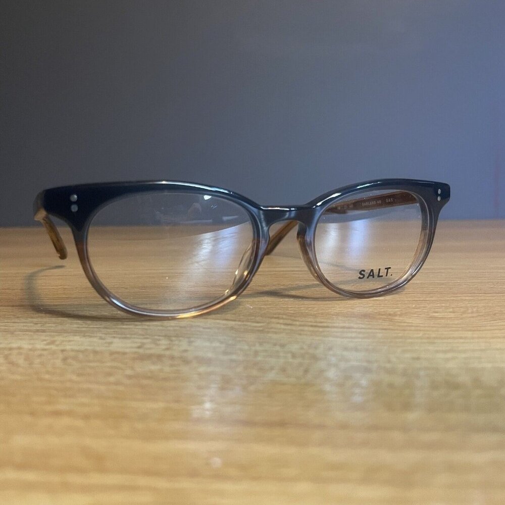 NEW SALT. Optics Garland 48‎ Oasis Eyeglasses Unisex 48-20-140 Handcrafted Japan